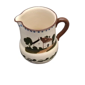 Watcombe Torquay Ware Pottery Small Milk Creamer Jug Hope Well And Have Well - Picture 1 of 16
