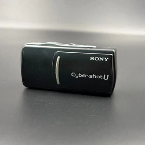 Sony Cyber-shot DSC-U20 Digitalkamera schwarz getestet funktioniert aus Japan - Bild 1 von 11