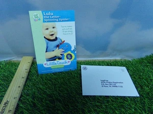 LeapFrog Baby Little Touch LeapPad Lulu Letter Spinning Spider manual - Picture 1 of 3