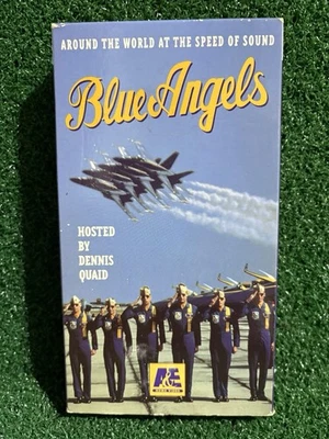 The Blue Angels: Around the World at the Speed of Sound VHS Aviation Video Tape Foto 1 de 4