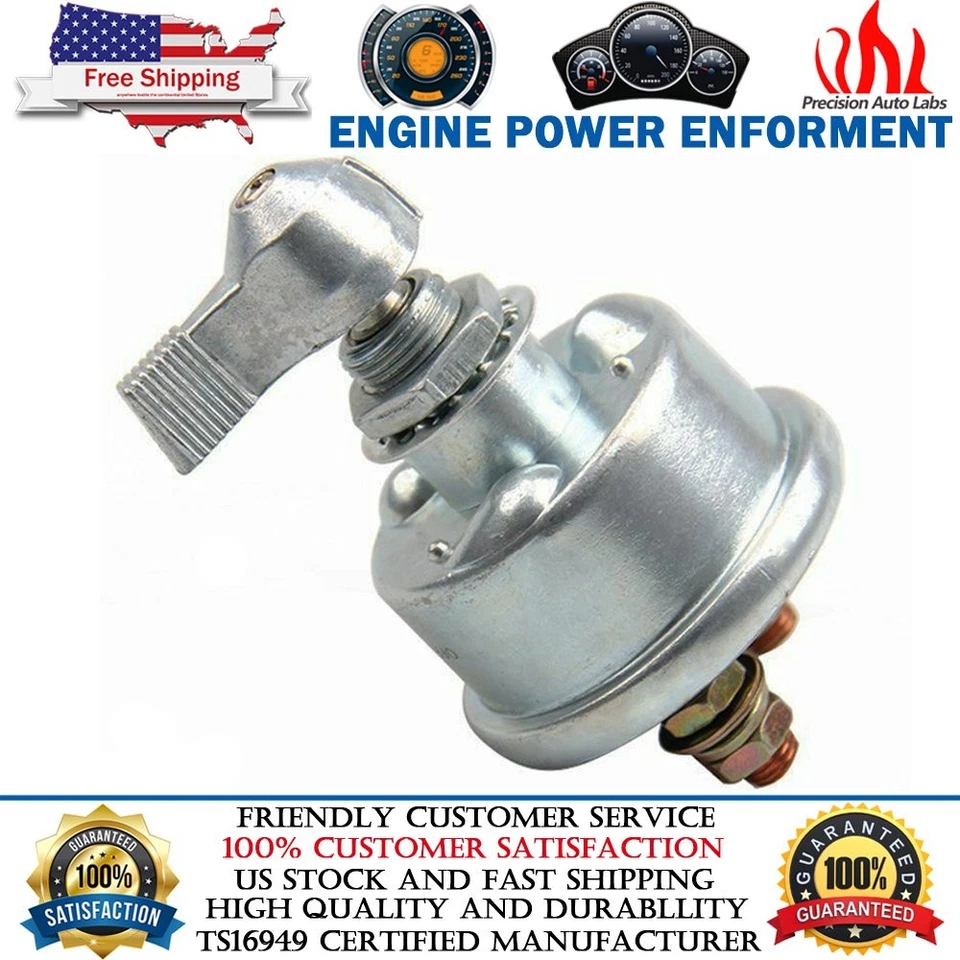 2Post Car Racing Master Battery Quick Disconnect Cut/Shut Off Safety Kill Switch - Image 1 of 4