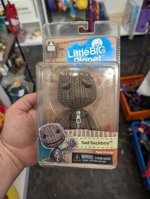 Figura coleccionable NECA Little Big Planet 3 Sad Sackboy 2015 SCEI M3 Foto 1 de 4