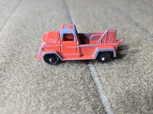 Vintage 1960's Tootsie Toy Orange Tow Truck C421 - Picture 1 of 3