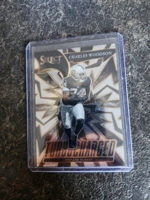 2021 Panini Select Turbocharged Charles Woodson Card# TUR-24 - Image 1 of 2