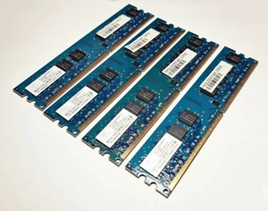 Lot Nanya RAM NT1GT64U8HB0BY-3C 1 GB Memory (4 items) - Picture 1 of 1