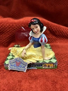 Jim Shore Snow White & Apple 6010098 Disney Traditions Princesses New In Box  - Picture 1 of 9