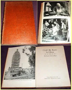 1953 I Left My Roots in China by Bernard Llewellyn, illustrated book - Imagen 1 de 12