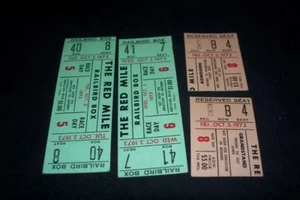 Lot 4 1973 Red Mile Railbird Box Horse Race Tickets KY - Picture 1 of 1