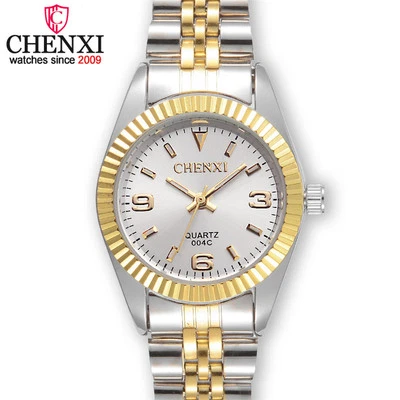 CHENXI Reloj Mujer Negocios Damas Reloj Acero Dorado Cuarzo Relojes para Niña Regalo Foto 1 de 4