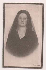 Vintage Memorial Card Death of Queen Astrid of Belgium 