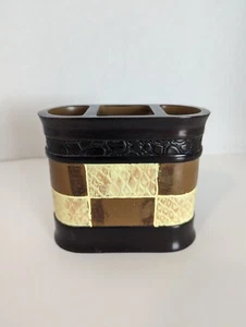 4,5x2x4 Popular Bath Sambia Copper Collection - Badezimmer Zahnbürstenhalter - Bild 1 von 6
