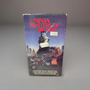 NINJA MASTERS OF DEATH VHS action movie Tomas Tang - Foto 1 di 9