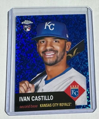 Ivan Castillo 2022 Topps Chrome Platinum Anniversary Blue Mini-Diamond /199 - Image 1 of 2