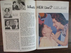 7/9/1954 TV Guide(ARLENE FRANCIS/RAY BOLGER/STU ERWIN/FRED COE/WHAT'S MY LINE?) - Picture 1 of 10