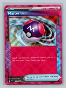 Master Ball SV05: Temporal Forces 153/162 Near Mint NM Holo Rare - Picture 1 of 2