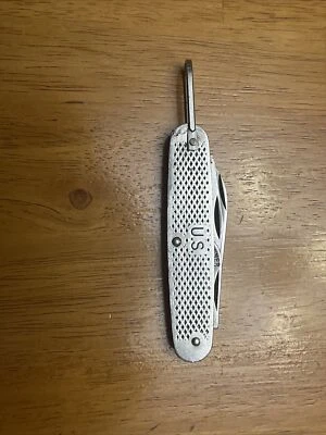 Cuchillo militar de acero inoxidable Camillus de EE. UU., multiherramienta de supervivencia 1992 EE. UU. DE COLECCIÓN Foto 1 de 4