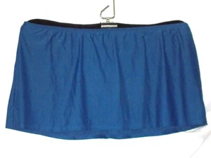 Swimsuit Bottom Size 3 X 22/24 W Skirted Regular Cut Navy Blue Catalina New - Picture 1 of 2