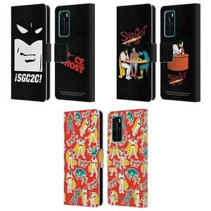 SPACE GHOST COAST TO COAST GRAPHICS LEATHER BOOK WALLET CASE FOR HUAWEI PHONES 4 - Picture 1 of 7