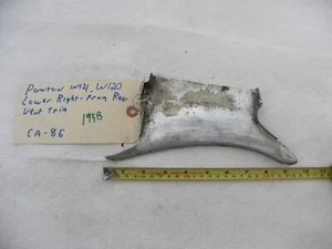 Mercedes Benz Ponton W120 W121 180a 190 Lower Right Below Hood Vent Trim CA-86 - Picture 1 of 15