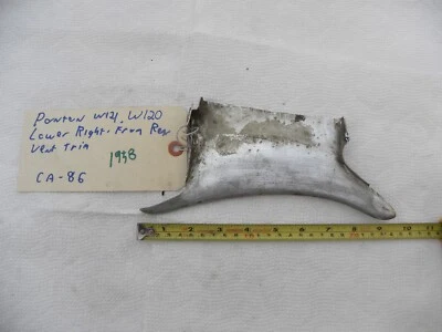 Mercedes Benz Ponton W120 W121 180a 190 Lower Right Below Hood Vent Trim  CA-86 Foto 1 de 4