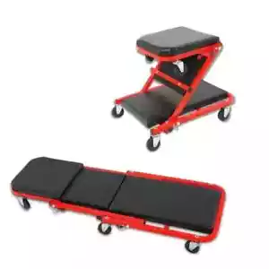 Lettino sottoauto 2 in 1 per meccanico / Carrello / Carrellino / officina - Imagen 1 de 1