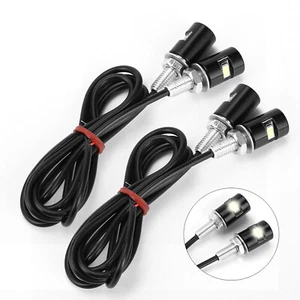 4Pack Motorcycle Car LED License Plate Light 5630/5730 SMD Screw Bolt Lamp Bulbs - Picture 1 of 6