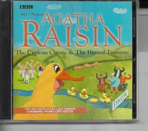 Agatha Raisin: The Curious Curate & The Buried Treasure - M.C. Beaton AUDIO - Picture 1 of 1