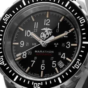 MARATHON GSAR Military Dive Watch USMC: 26J, Automatic, New w/ 2-yr warranty NEW - Picture 1 of 14