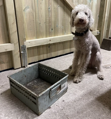 🌴 Vintage Antique Industrial Galvanised Plant Trough Pot Metal Tote Pan X1 🌴 Cover