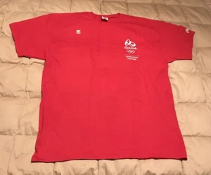 NEU Rio 2016 Olympische Spiele Coca Cola Wolle breit Partner T-Shirt Größe XL  - Bild 1 von 7