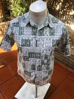 M.E. Camisa Hawaiana Algodón Hombre Colección Deportiva Talla S Foto 1 de 4