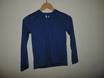 Under Armour Youth  Loose Tees Long Sleeve Size Small Blue - Image 1 of 3