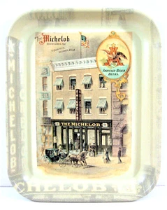 Bandeja de cerveza vintage The St Louis Michelob tavern historia cerveza sin usar stock dist - Imagen 1 de 2