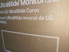 LG UltraWide 34WQ60C-B 34"" 3440 x 1440 QHD IPS HDR gebogener Monitor