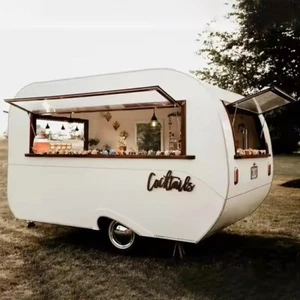 Special shaped food trailer, camping party car, concession food trailer - Picture 1 of 9
