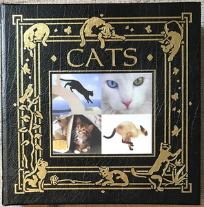 DE FABIANIS " CATS " 2007 REV ED EASTON FULL LEATHER NF MANY COLOR PHOTOS -HUGE! - Picture 1 of 5