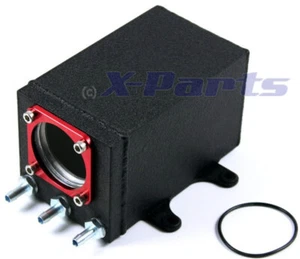 1,6 Liter Catchtank für 1 x 044er Pumpe SCHWARZ Kraftstofftank Turbo Benzintank - Afbeelding 1 van 4