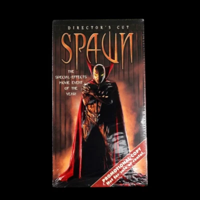 Spawn VHS Promo Screener Copy Director's Cut Widescreen Embossed Cover Screening - Image 1 of 4