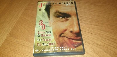 LITTLE SHOP OF HORRORS / TERROR / WILD RIDE - Jack Nicholson Region 1 - Image 1 of 3