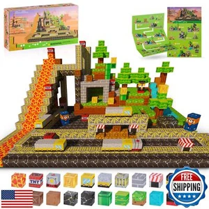120Pcs Easter Basket Essential 3D Magnetic Building Blocks Toys, Easter Baske - Picture 1 of 5
