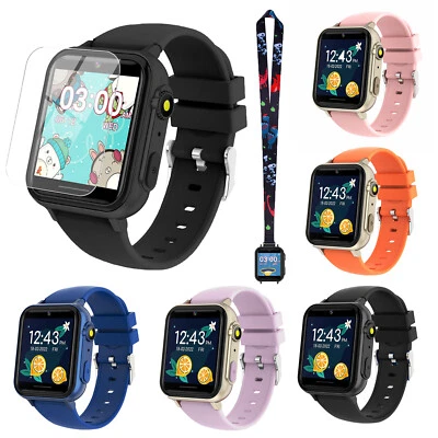 Reloj inteligente para niños y niñas HD pantalla táctil juguetes cámara video 31 juegos Foto 1 de 4