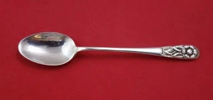 Aztec Rose by Sanborns Mexican Sterling Silver Demitasse Spoon 4 1/4" - Picture 1 of 1