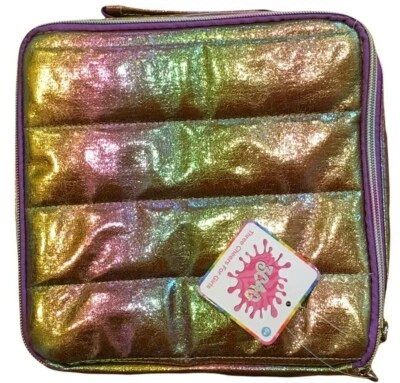 Lonchera acolchada iridiscente arco iris cósmico 3C4G Foto 1 de 4