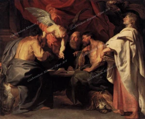 The Four Evangelists by Rubens Giclee Print Paper or Canvas - Picture 1 of 1