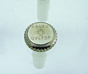 Nuevo Raro Rolex Oyster 2940 4444 Bubbleback Acero Parte 5,3 mm Corona Parte - Imagen 1 de 3