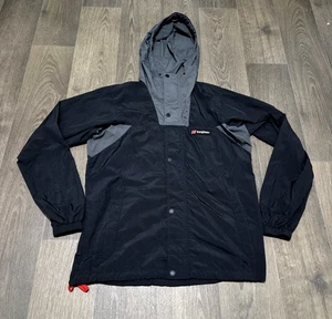 Berghaus ' Lightweight Waterproof Jacket - Mens Medium - Black - New - Picture 1 of 8