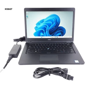Dell Latitude 5490 FHD 14" Laptop i5-8350U 1.70GHz 8GB RAM 256GB NVMe W11P H3667 - Picture 1 of 19