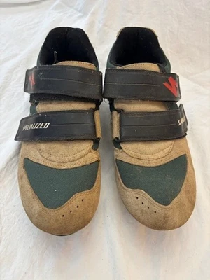 Zapatos de ciclismo de bicicleta de montaña especializados de gamuza talla 10,5 44 EU de colección Foto 1 de 4