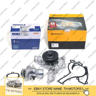 Termostato MAHLE y bomba de agua Continental para Mercedes C300 C350 ML350 E350 Foto 1 de 4