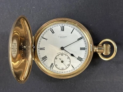 Antiguo reloj de bolsillo Elgin 1928 Foto 1 de 4